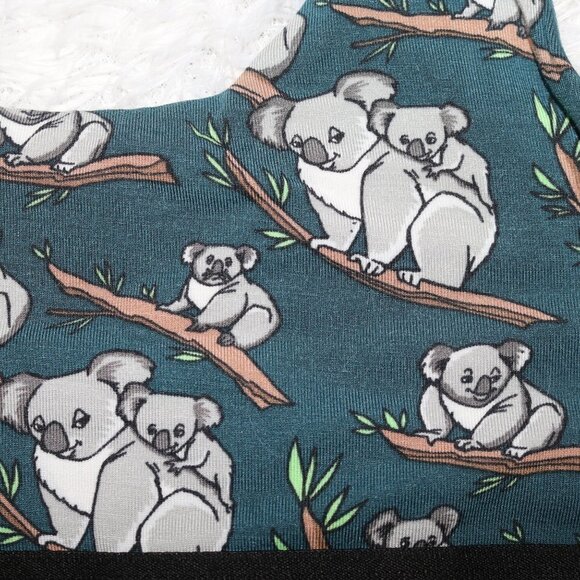 MeUndies U-back bralette Koala Bears buttery soft fabric Sz Med NWOT - Picture 2 of 5
